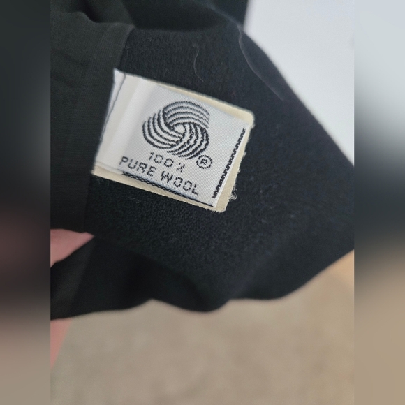 Talbots 100% Wool Black Blazer made in the USA | | size 6 - Picture 5 of 6